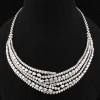 30,77 Ct. Diamond Design Necklace
